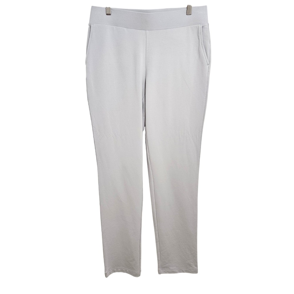 J. Jill Pure Jill Affinity French Terry Slim Leg Pants Pockets Pima Cotton S